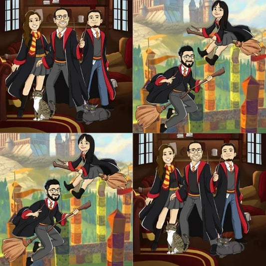 Caricaturas estilo Harry Potter: Cómo convertirse en un personaje de Hogwarts [2026]